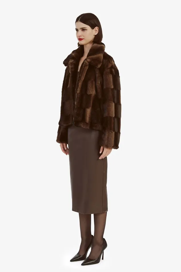 Bardot Jackets Women Sylvie Zip Faux Fur Jacket In Dark Chocolate Dark Chocolate Bardot Jackets Women Sylvie Zip Faux Fur Jacket In Dark Chocolate Dark Chocolate