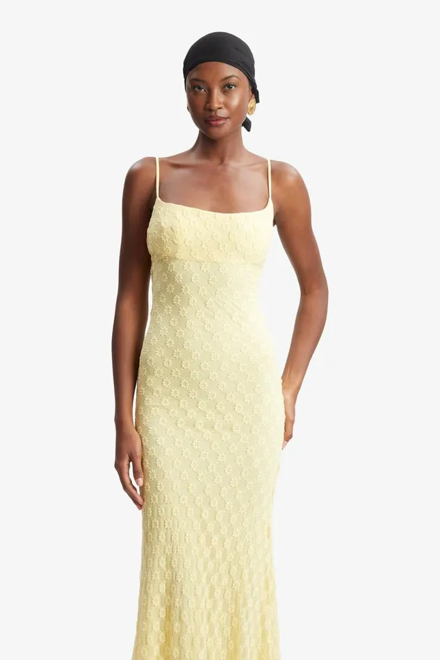 Bardot Occasion Dresses Women Adoni Mesh Midi Dress In Canary Yellow Canary Yellow Bardot Occasion Dresses Women Adoni Mesh Midi Dress In Canary Yellow Canary Yellow