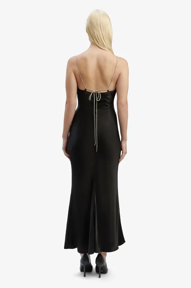 Bardot Occasion Dresses Women Lili Midi Dress In Black Black Bardot Occasion Dresses Women Lili Midi Dress In Black Black