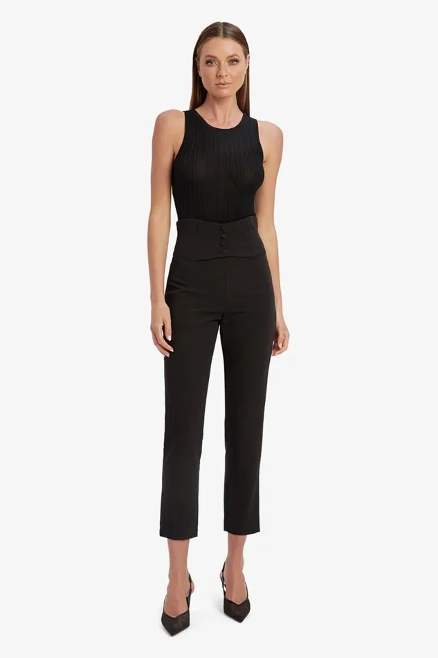Bardot Pants Women Corset Pant In Black Black Bardot Pants Women Corset Pant In Black Black