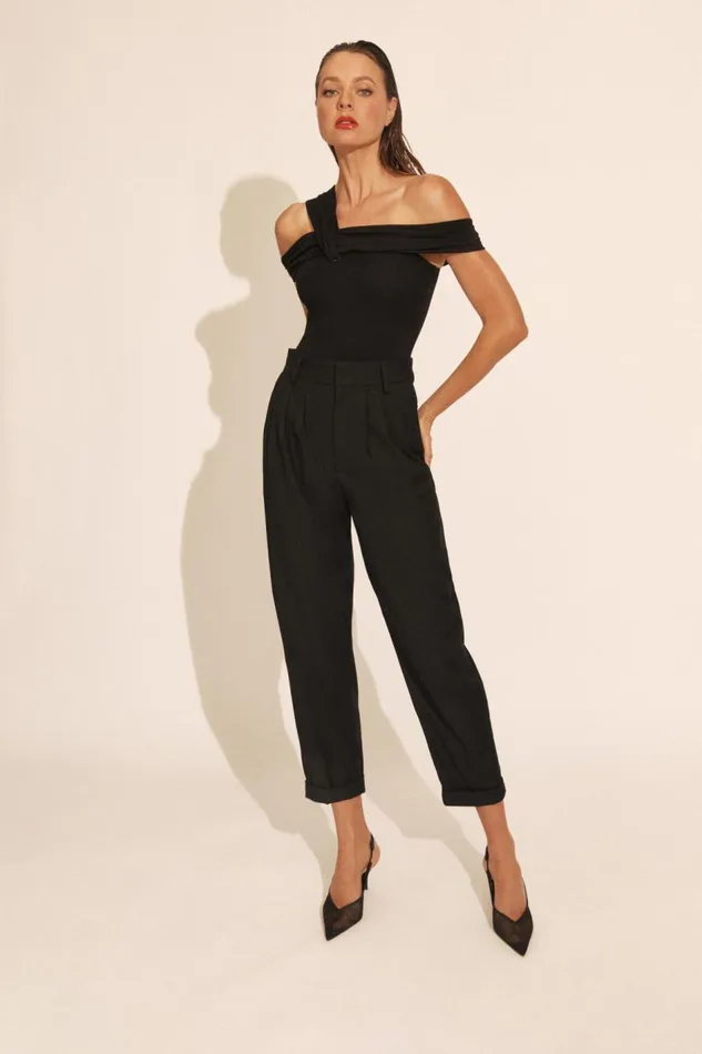 Bardot Pants Women Elandra Wide Pant In Black Black