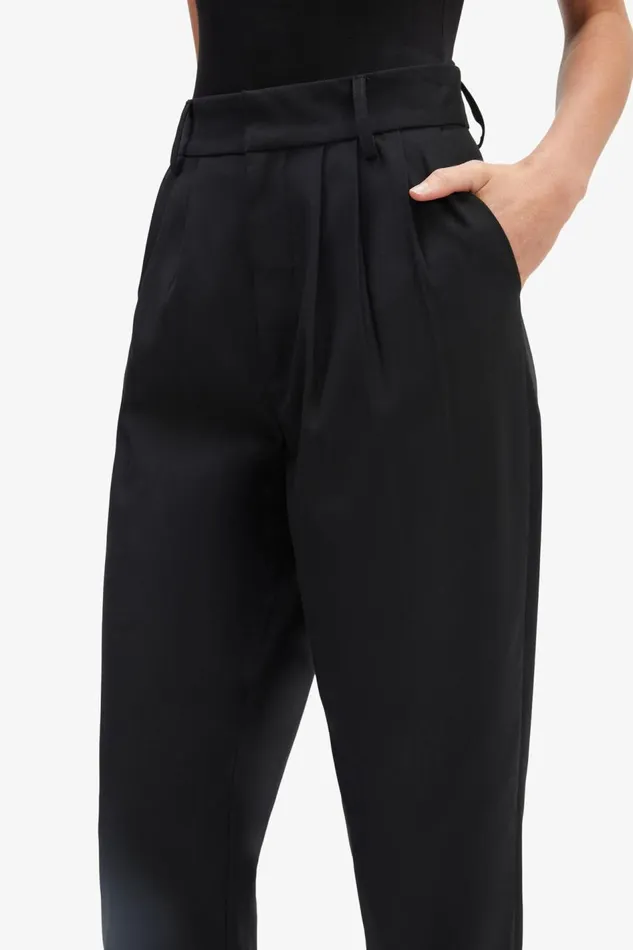 Bardot Pants Women Elandra Wide Pant In Black Black Bardot Pants Women Elandra Wide Pant In Black Black