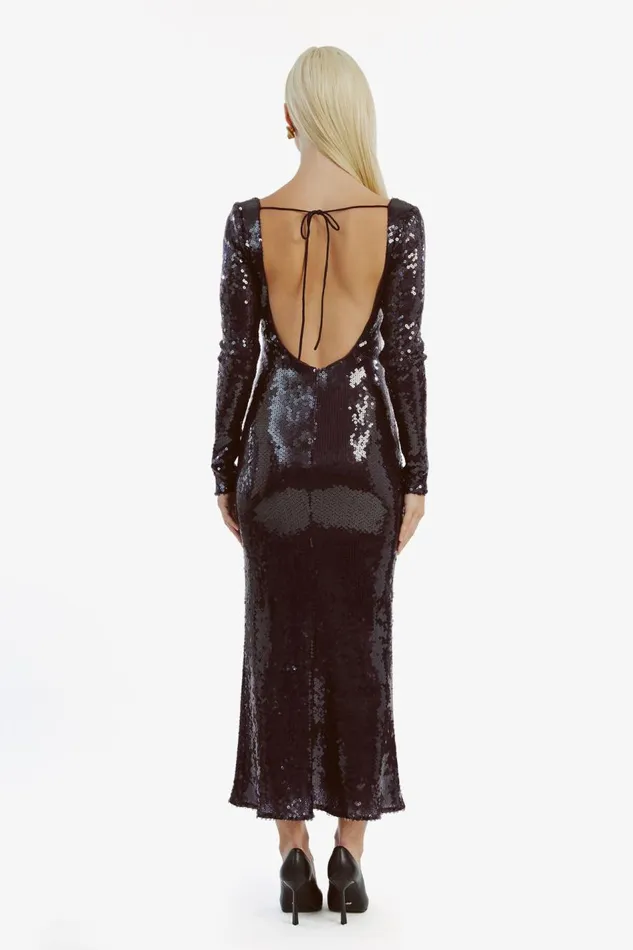 Bardot Party Dresses Women Verona Sequin Maxi Dress In Purple Purple Bardot Party Dresses Women Verona Sequin Maxi Dress In Purple Purple