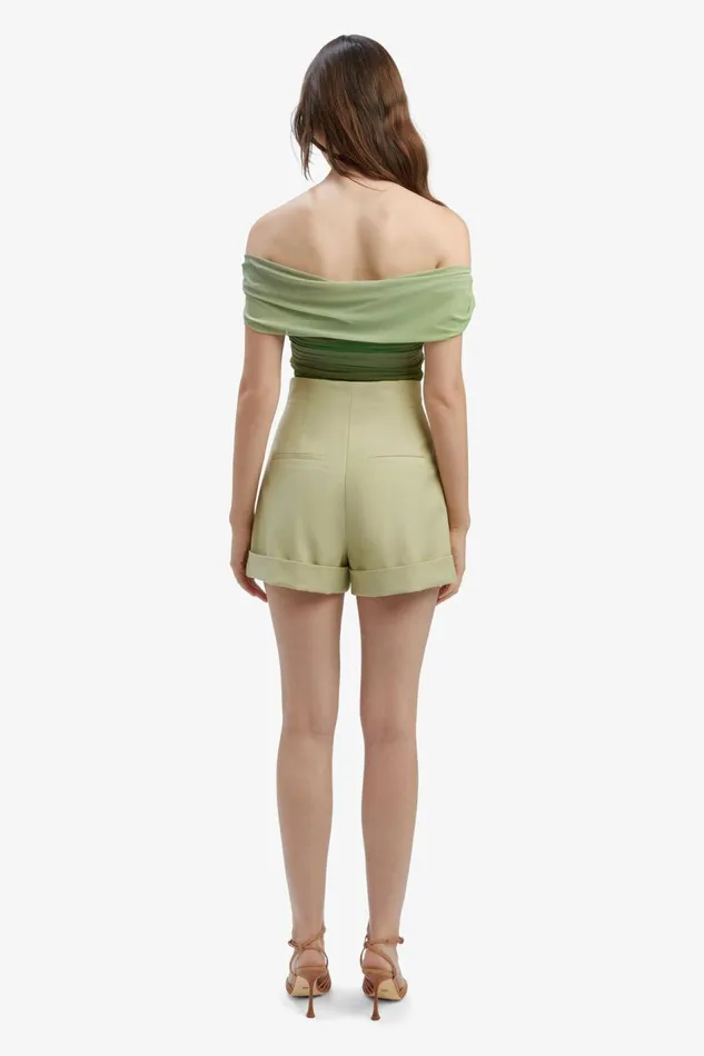 Bardot Party Tops Women Aurelia Mesh Top In Green Ombre Green Ombre Bardot Party Tops Women Aurelia Mesh Top In Green Ombre Green Ombre