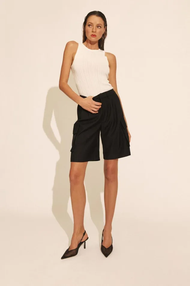 Bardot Shorts Women Blair Tailored Short In Black Black