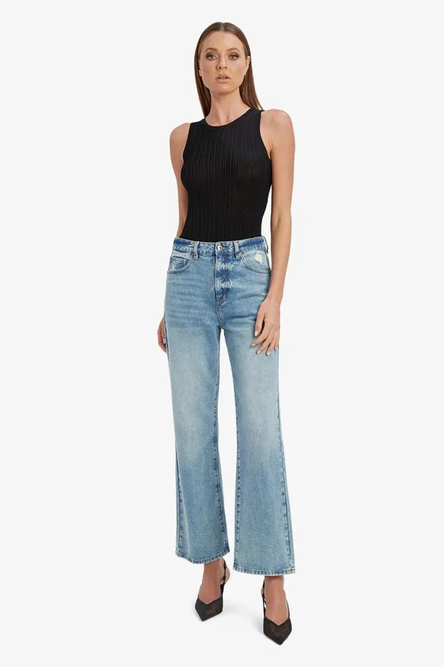 Bardot Straight Jean Women Pia Straight Jeans In Vintage Vintage