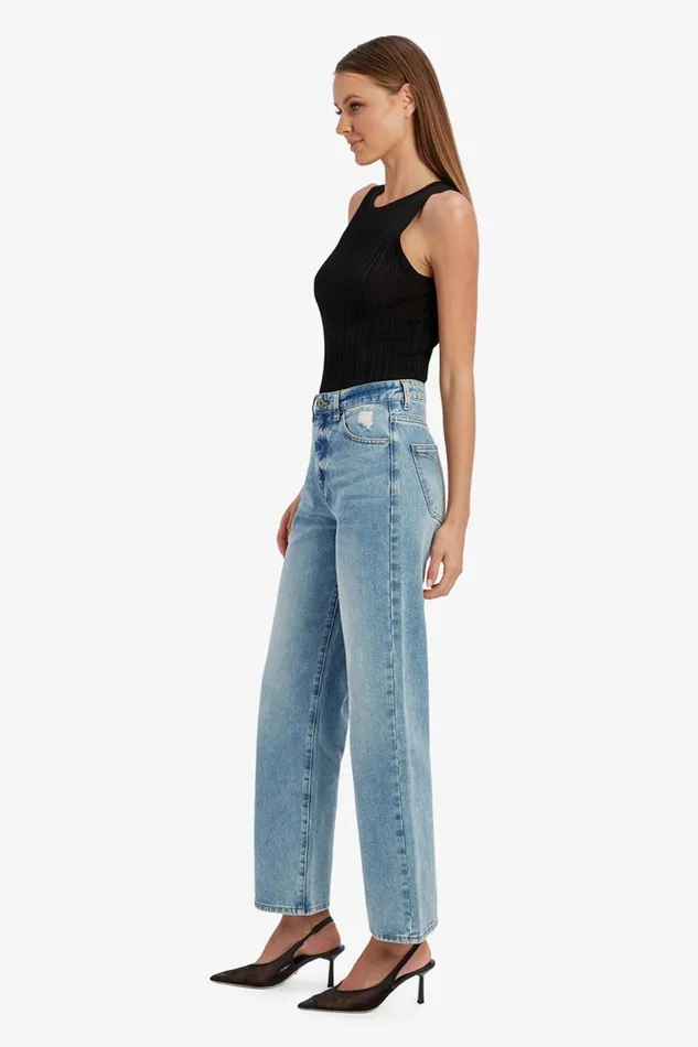 Bardot Straight Jean Women Pia Straight Jeans In Vintage Vintage