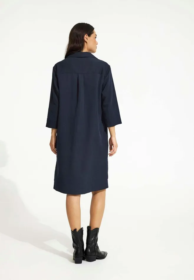 BEA DRESS 16558 591 Navy 591 Women IN FRONT DRESSES