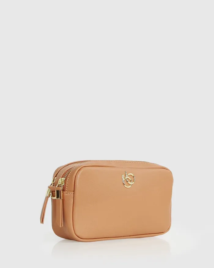 Belle and Bloom Handbags Women Made You Look Camera Bag 8211 Tan