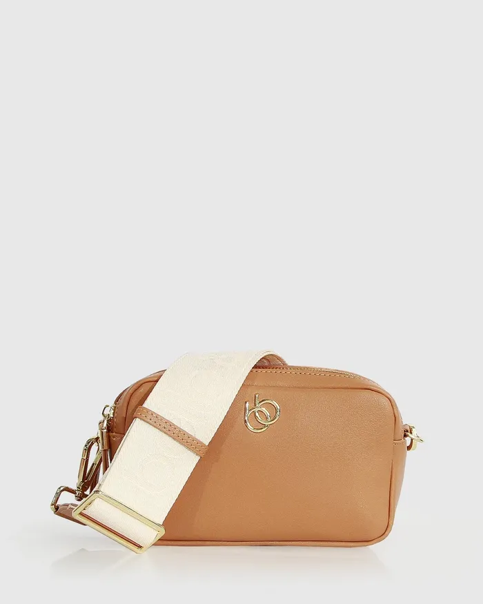 Belle and Bloom Handbags Women Made You Look Camera Bag 8211 Tan