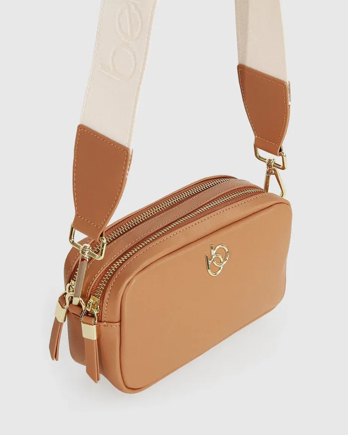 Belle and Bloom Handbags Women Made You Look Camera Bag 8211 Tan