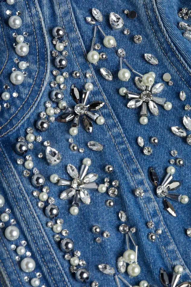 Belvie Pearl Jacket Provo Women L039Agence Denim Jackets