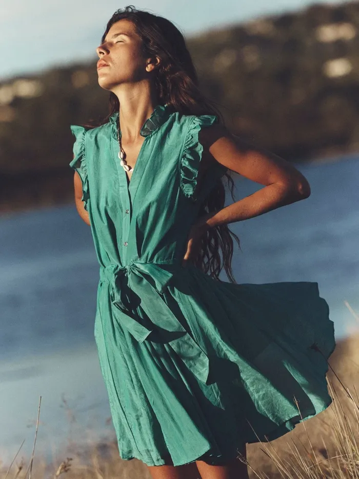 Bermuda Sea Leana Dress Women Dresses XRENA Bermuda Sea Leana Dress Women Dresses XRENA