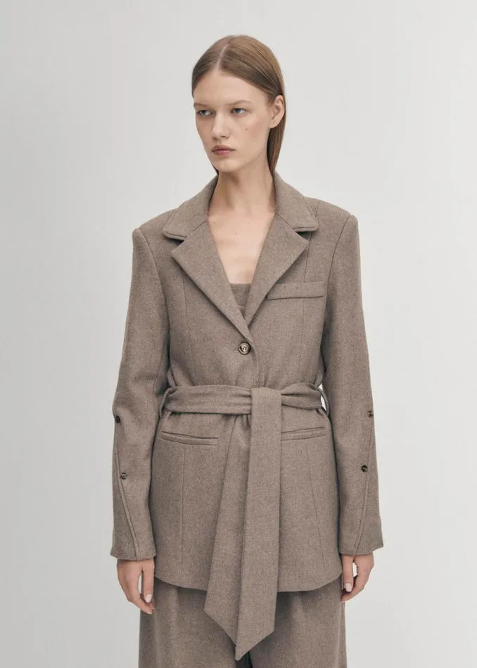 Beth Taupe Blazer Women ALOHAS Blazers Vests