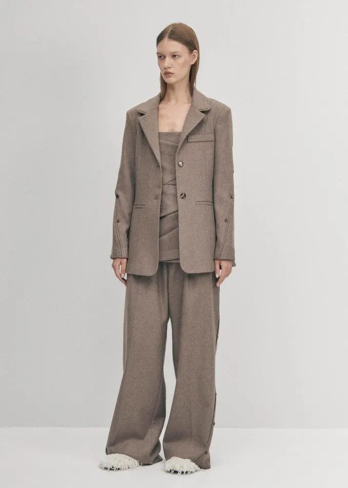 Beth Taupe Blazer Women ALOHAS Blazers Vests