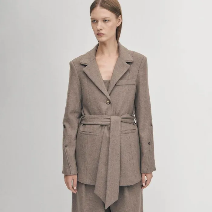 Beth Taupe Blazer Women ALOHAS Blazers Vests