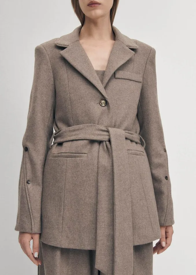 Beth Taupe Blazer Women ALOHAS Blazers Vests