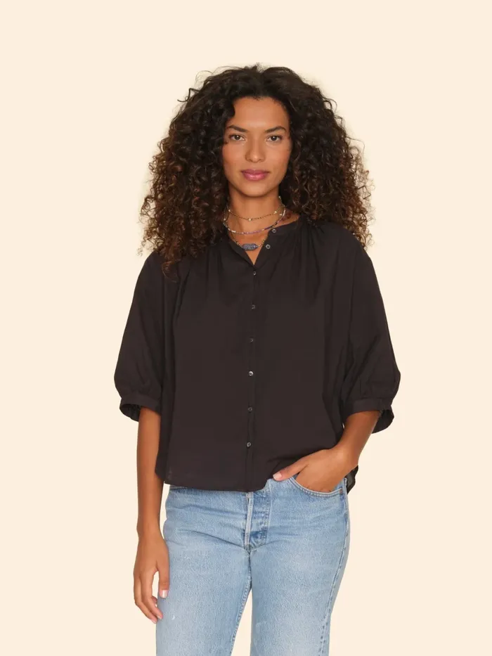 Black Chandler Shirt Women Shirts XRENA
