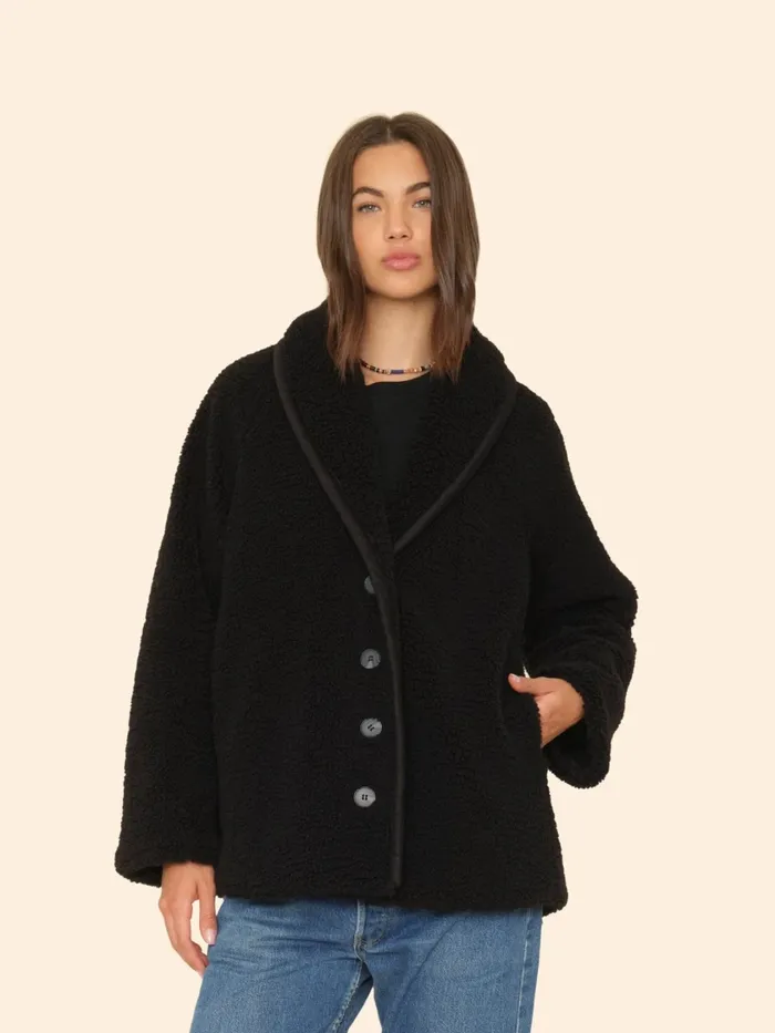 Black Martine Jacket Women Sweaters and Jackets XRENA Black Martine Jacket Women Sweaters and Jackets XRENA