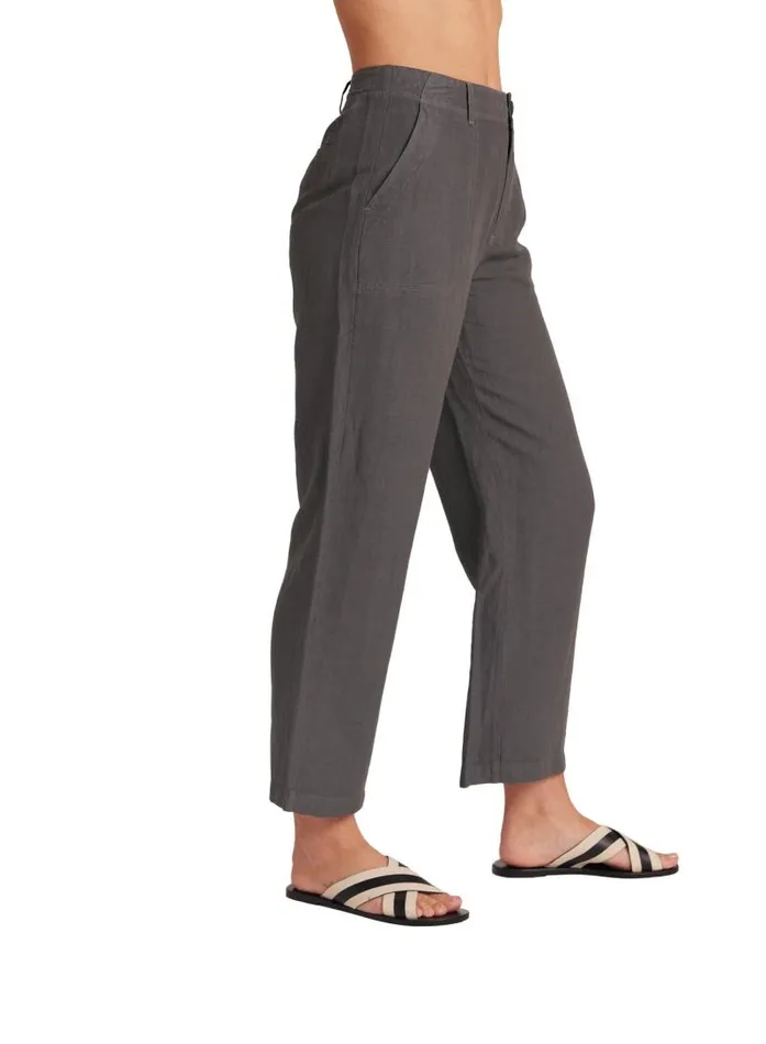 Blakely Utility Wide Leg Crop 8211 Charcoal Shadow Women Bella Dahl Pants Blakely Utility Wide Leg Crop 8211 Charcoal Shadow Women Bella Dahl Pants