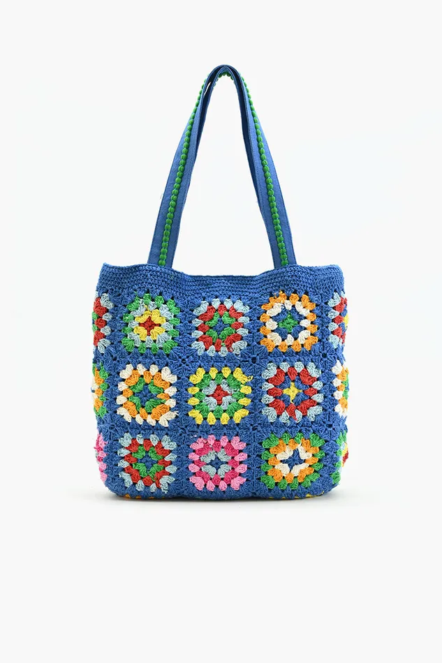 Blue Handmade Crochet Bags 8211 Sustainable Fashion