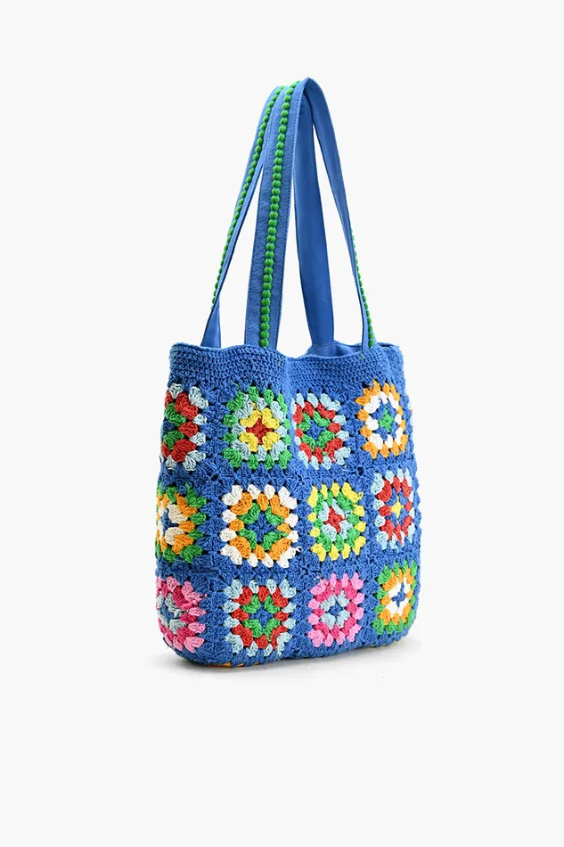Blue Handmade Crochet Bags 8211 Sustainable Fashion Blue Handmade Crochet Bags 8211 Sustainable Fashion