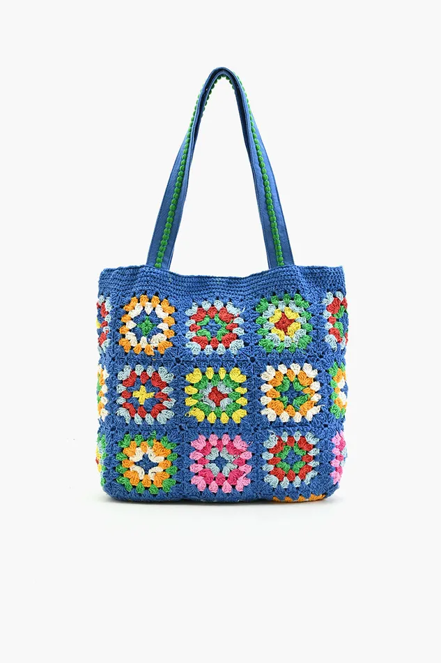 Blue Handmade Crochet Bags 8211 Sustainable Fashion Blue Handmade Crochet Bags 8211 Sustainable Fashion