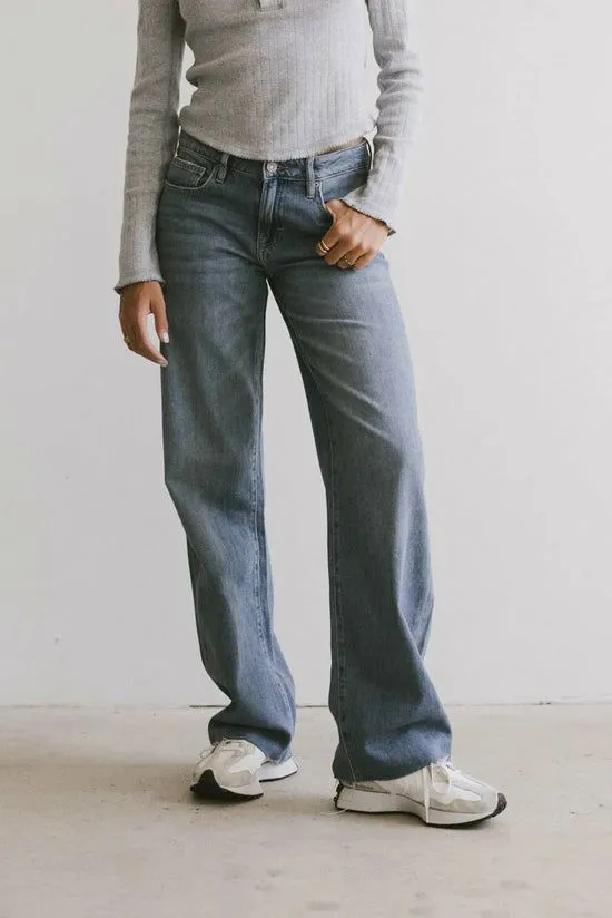 Bohme Albany Wide Leg Jeans Medium Wash Women Denim