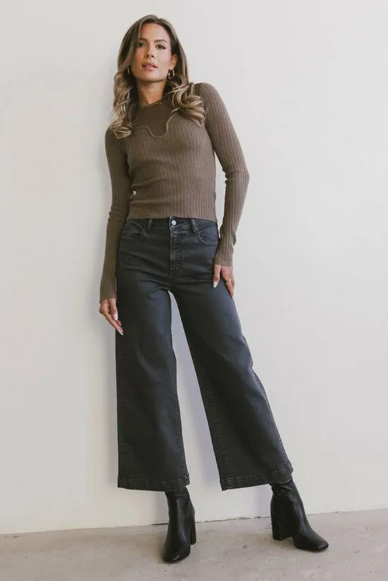 Bohme Alder Sweater In Olive Olive Women Sweaters