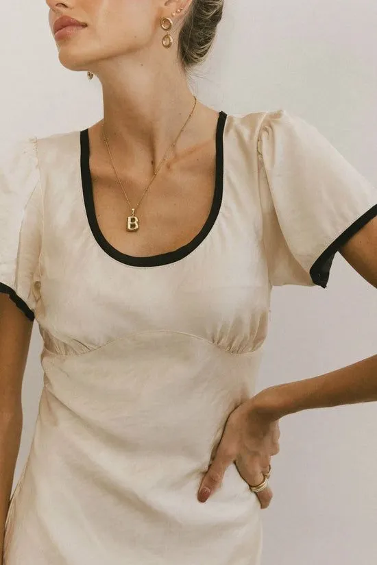 Bohme Austia Maxi Dress Ivory Women Dresses