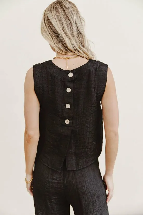 Bohme Debbie Tank Top In Black Black Women Tees and Tanks