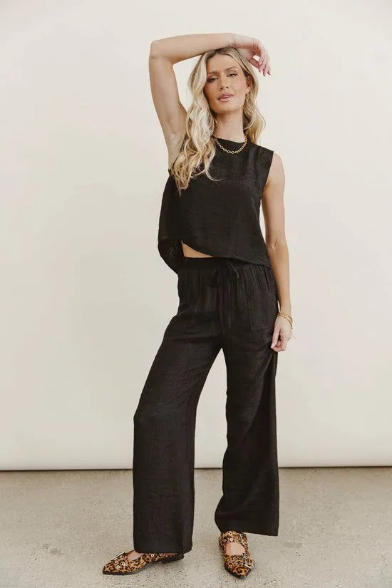 Bohme Debbie Tank Top In Black Black Women Tees and Tanks