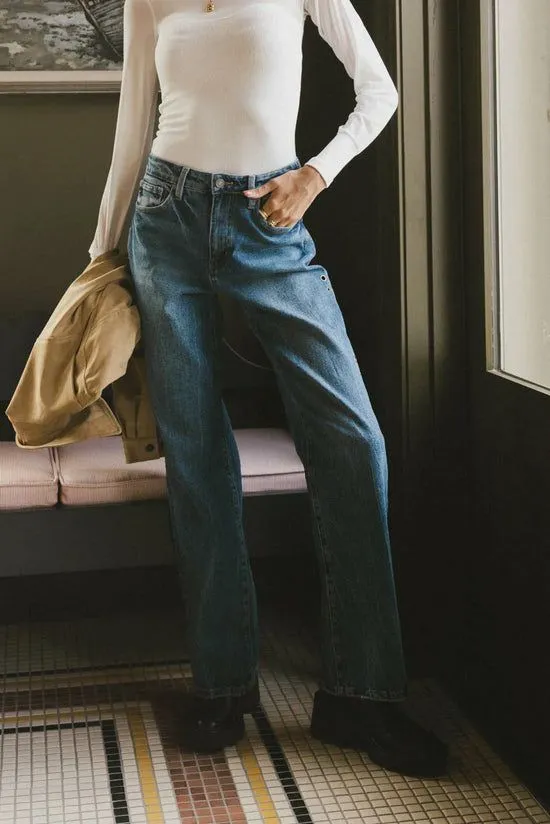 Bohme Ethan Grommet Jeans Dark Wash Women All Bottoms