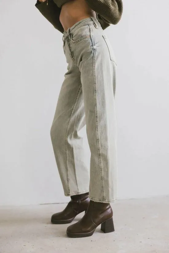 Bohme Frenchie Barrel Jean Light Wash Women All Bottoms