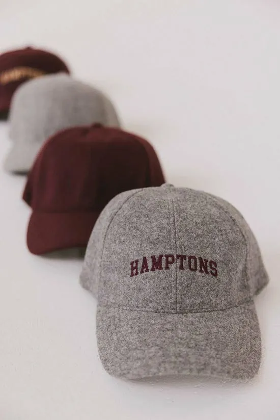 Bohme Hamptons Baseball Cap In Grey Grey Women Hats