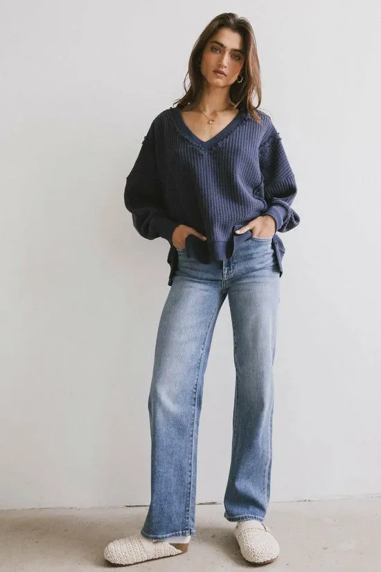 Bohme Ingrid Straight Leg Jeans Medium Wash Women All Bottoms