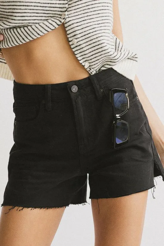 Bohme Jaiden Denim Shorts Black Women Shorts