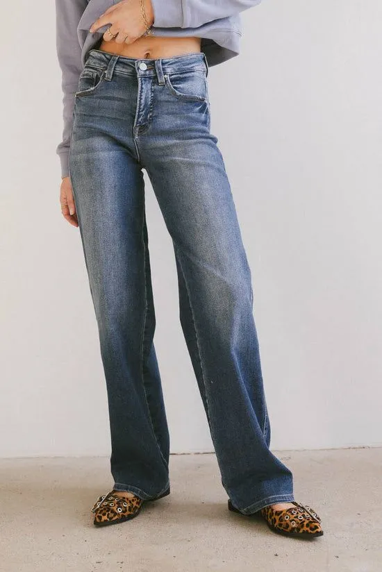 Bohme Jolianne Baggy Jeans Dark Wash Women All Bottoms