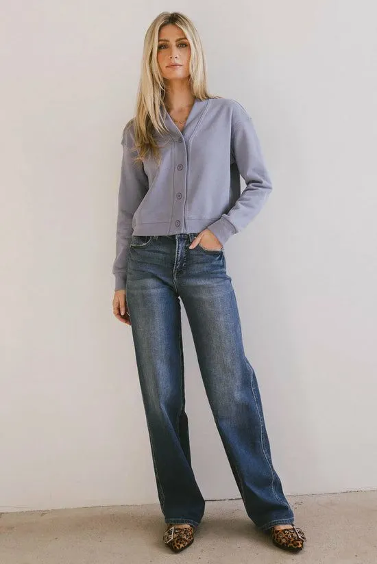 Bohme Jolianne Baggy Jeans Dark Wash Women All Bottoms