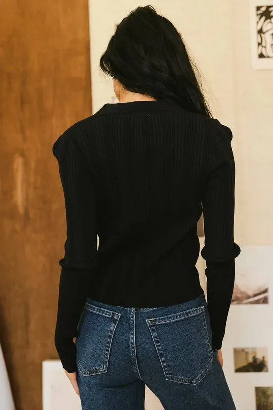 Bohme Lucia Cardigan In Black Black Women Cardigans