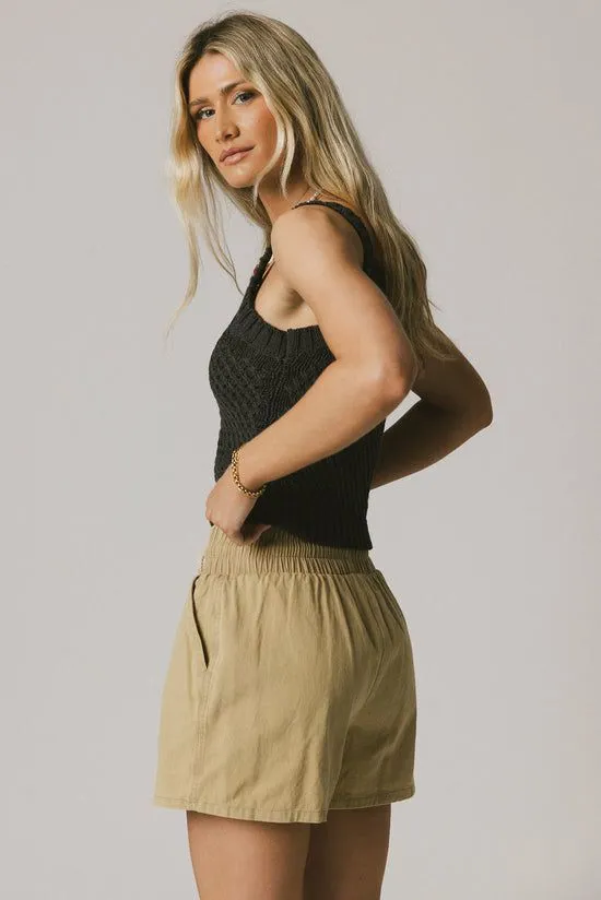 Bohme Luna Knit Tank Top In Grey Grey Women Tees and Tanks
