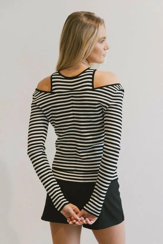 Bohme Marzella Double Layer Top Black Women Tops