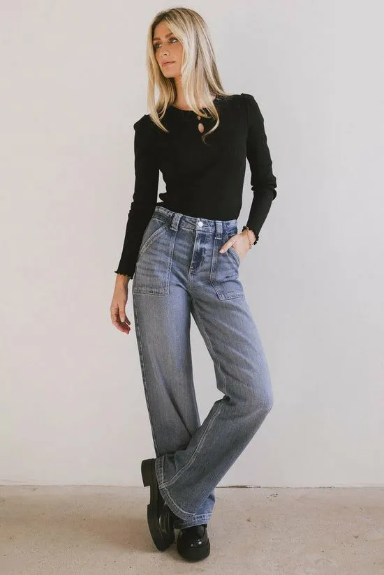 Bohme Nadia Knit Sweater Black Women Sweaters