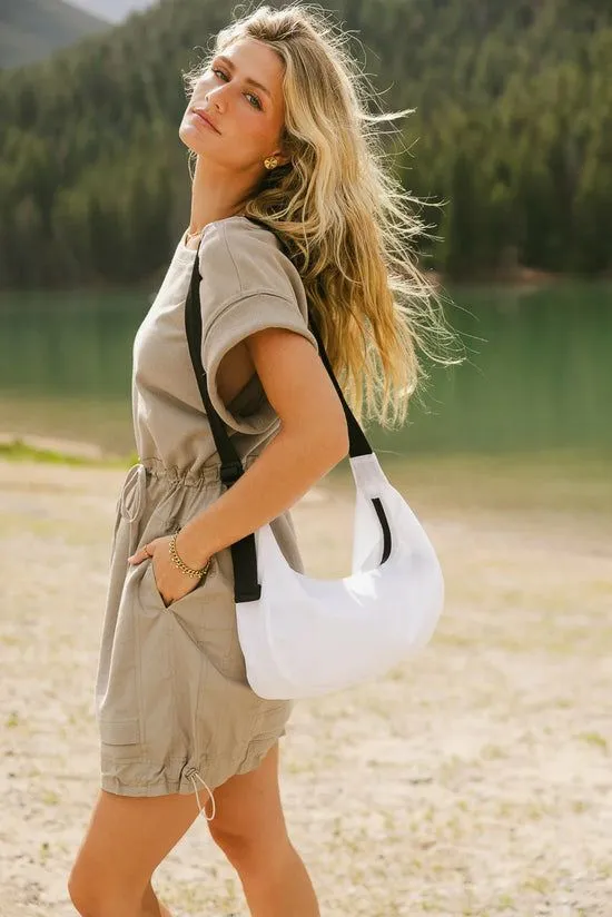 Bohme Niall Crescent Bag In Ivory Ivory Women Bags