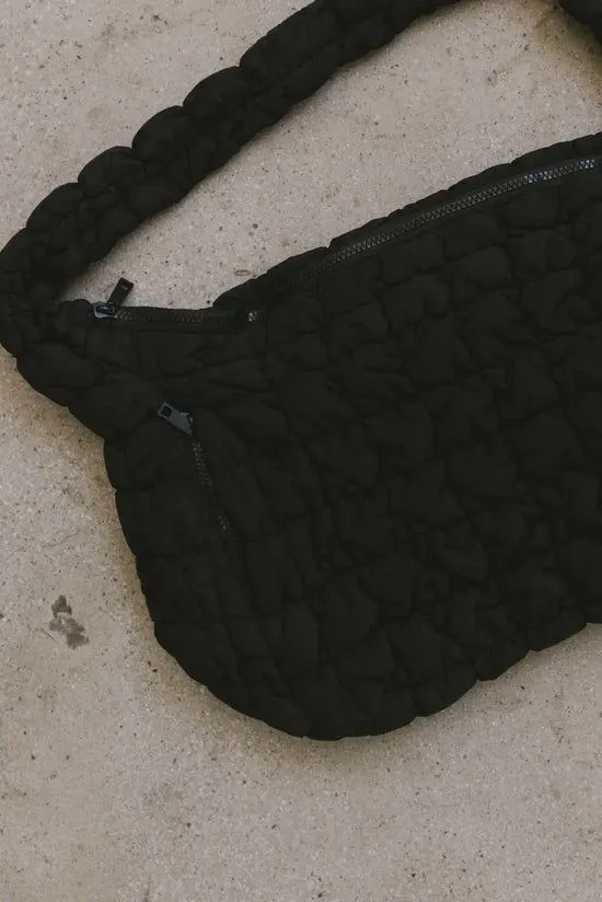 Bohme Nora Quilted Tote Bag In Black Black Women Bags