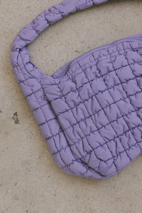 Bohme Nora Quilted Tote Bag In Lavender Lavender Women Bags