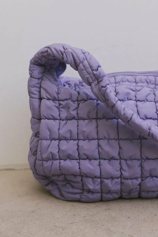 Bohme Nora Quilted Tote Bag In Lavender Lavender Women Bags