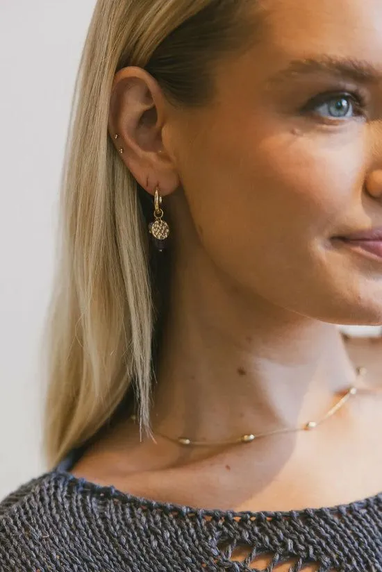 Bohme Olena Charm Earrings Gold Women Jewelry