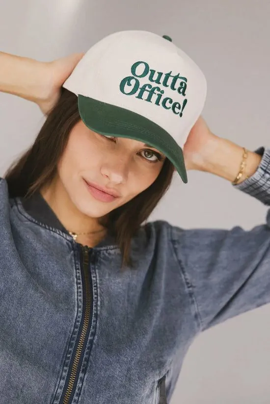 Bohme Outta Office Baseball Cap Green Women Hats Bohme Outta Office Baseball Cap Green Women Hats