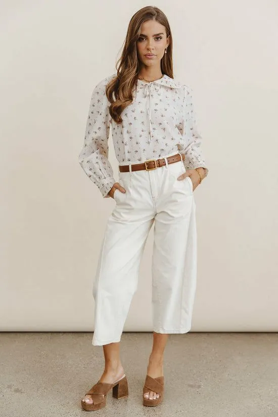Bohme Sephrina Barrel Pants In Ecru Ecru Women All Bottoms